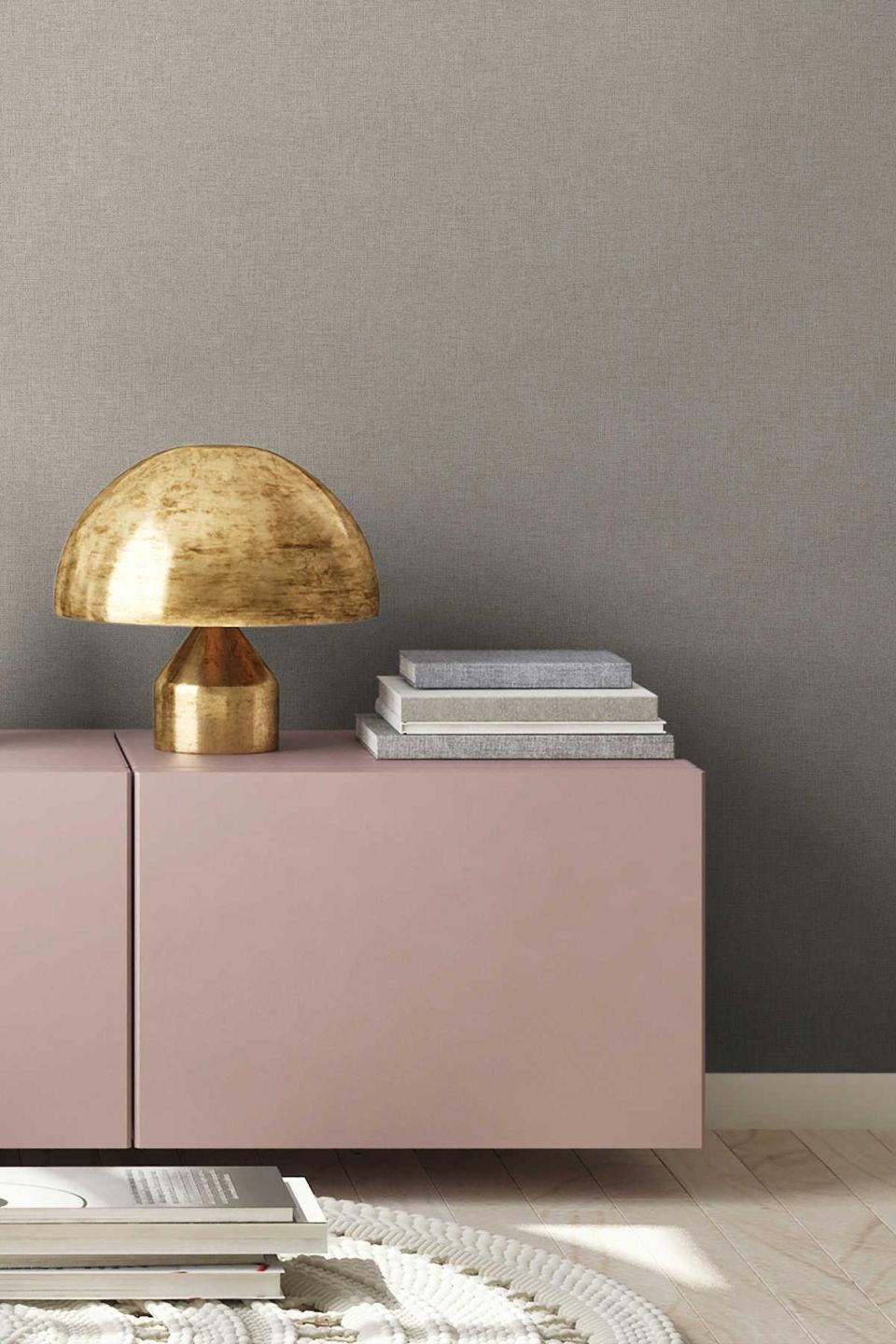 A.S. Création New Walls 37430-8 Uni meliert Tapete