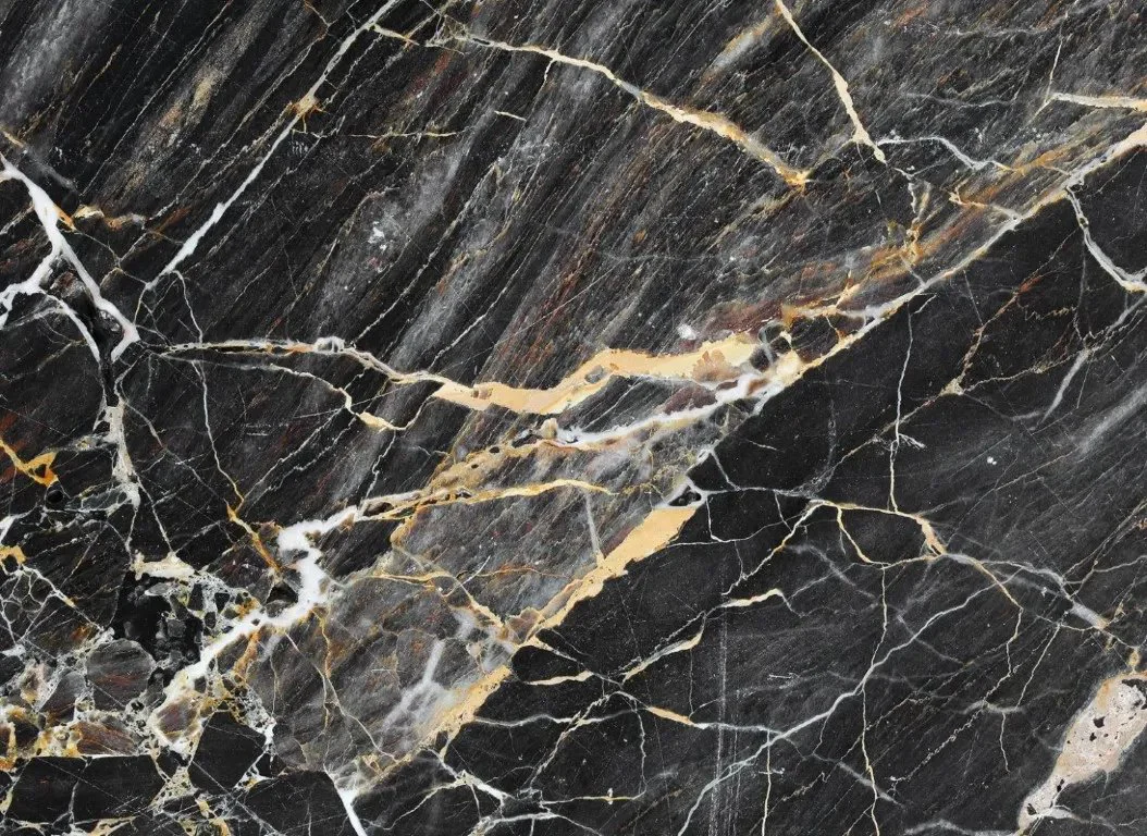 DD118762 Black Gold Marble