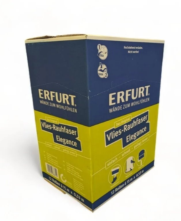 Erfurt Vlies-Rauhfaser Elegance 12er Karton