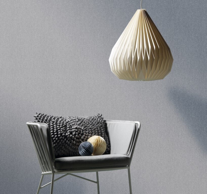 Vliestapete Dieter Bohlen Uni grau 02425-60 Erismann