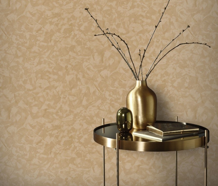 Erismann Elle 3 Designer-Tapete 10329-30 – Stilvolle Raffinesse in warmen Goldtönen