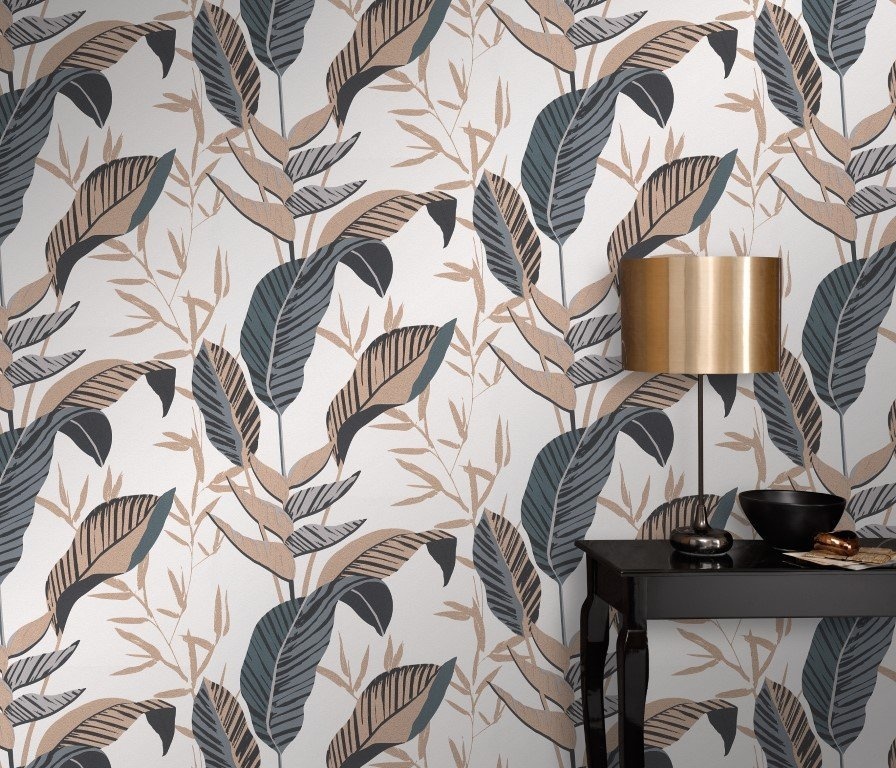 Elle 3 Designer-Tapete 10332-15 von Erismann – Elegante Natürlichkeit für Ihr Zuhause