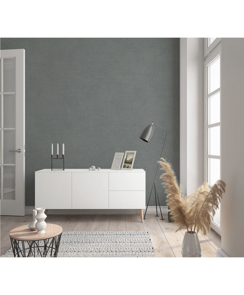 Vliestapete Grau Uni | Marburg Shades 32405 | Zeitlose Eleganz für Ihre Wände