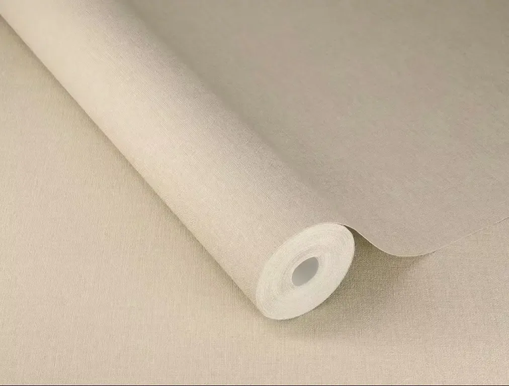 Rasch Vliestapete 448634 Florentine II - Uni Grau Textiloptik